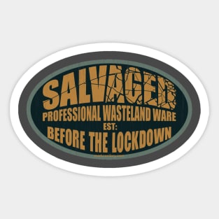 SALVAGED Ware aged retro - Colour Sticker